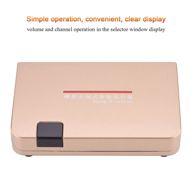 Alt view image 4 of 7 - RF to Converter, to RF Modulator, All Standard Converter Analog TV Receiver Adapter Remote Control 100 to 240V (US Plug 110V to 220V)