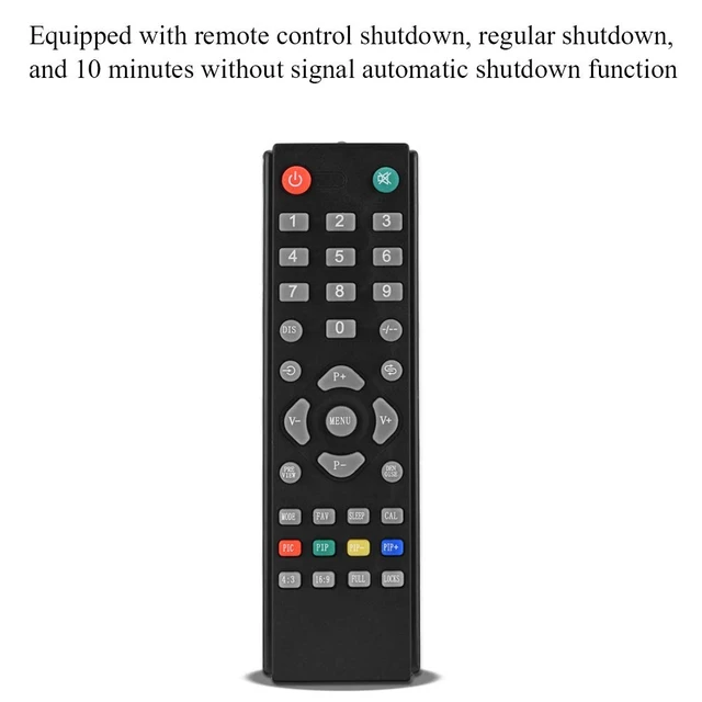 Alt view image 6 of 7 - RF to Converter, to RF Modulator, All Standard Converter Analog TV Receiver Adapter Remote Control 100 to 240V (US Plug 110V to 220V)