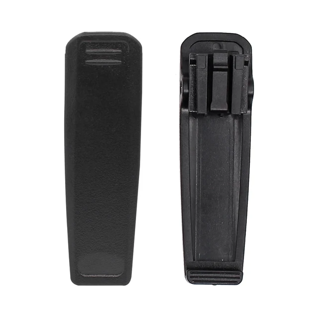 Alt view image 2 of 5 - Replace MB-133 Belt Clip Compatible for ICOM Walkie Talkie IC-A16 IC-A16E IC-F1000/F2000 IC-F1100/F2100 IC-F3400/F4400 IC-F29SR Series BP-278 BP-279 BP-280 BP-283 BP-284 Battery Belt Clip 3PCS