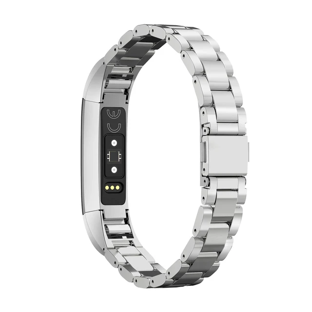 Alt view image 2 of 7 - Compatible with Alta Bands Metal, Special Edition Replacement for Alta HR Stainless Steel Bands Adjustable Accessory Wristband Small Large for Alta Bracelet Women Men