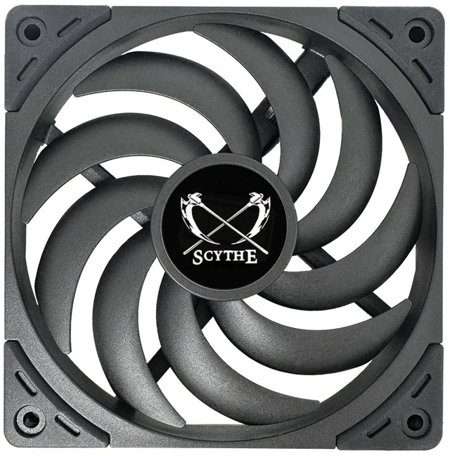 Main image of Wonder Tornado 120 Slim PWN Silent Slim PC Fan,120mm x 15mm, Fluid Dynamic Bearing, 4-Pin Connector (Wonder Tornado Slim, 2000RPM)