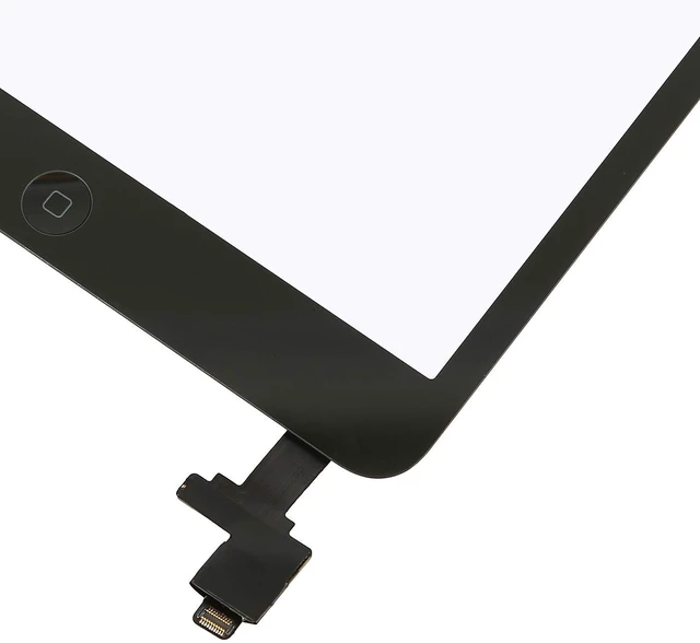 Alt view image 4 of 7 - Black Digitizer Repair Kit for iPad mini 1&2 A1432 A1489 Touch Screen Digitizer Replacement with IC Chip + Home Button + Tools