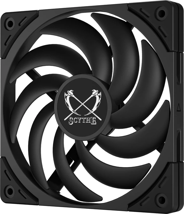 Alt view image 2 of 7 - Wonder Tornado 120 Slim PWN Silent Slim PC Fan,120mm x 15mm, Fluid Dynamic Bearing, 4-Pin Connector (Wonder Tornado Slim, 2000RPM)