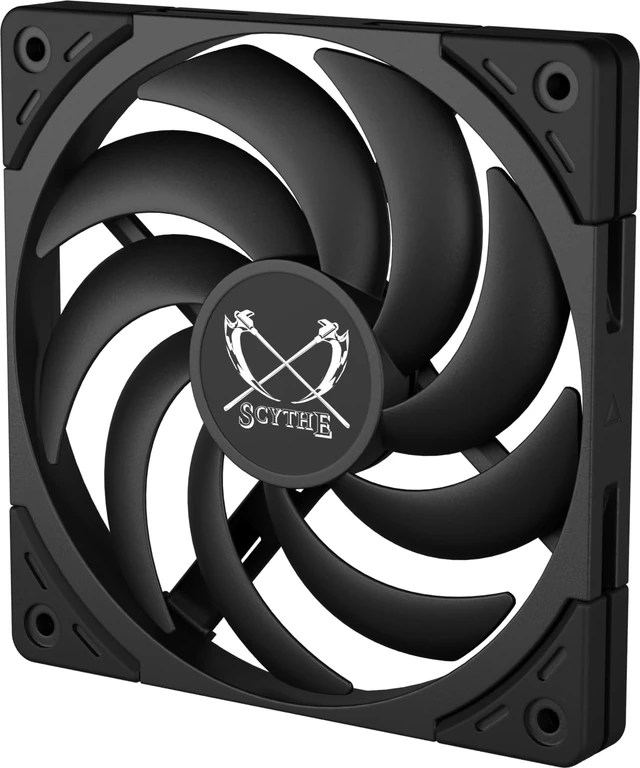 Alt view image 4 of 7 - Wonder Tornado 120 Slim PWN Silent Slim PC Fan,120mm x 15mm, Fluid Dynamic Bearing, 4-Pin Connector (Wonder Tornado Slim, 2000RPM)