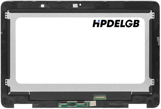 Alt view image 3 of 6 - Replacement for Dell Chromebook 3110 2-in-1 P30T001 P30T002 LCD Touch Screen Display Digitizer Assembly Bezel 06MN9F 078GNG 0JCGNV 0KY8GR 0X1M23 03NM8D HD 1366x768 IPS
