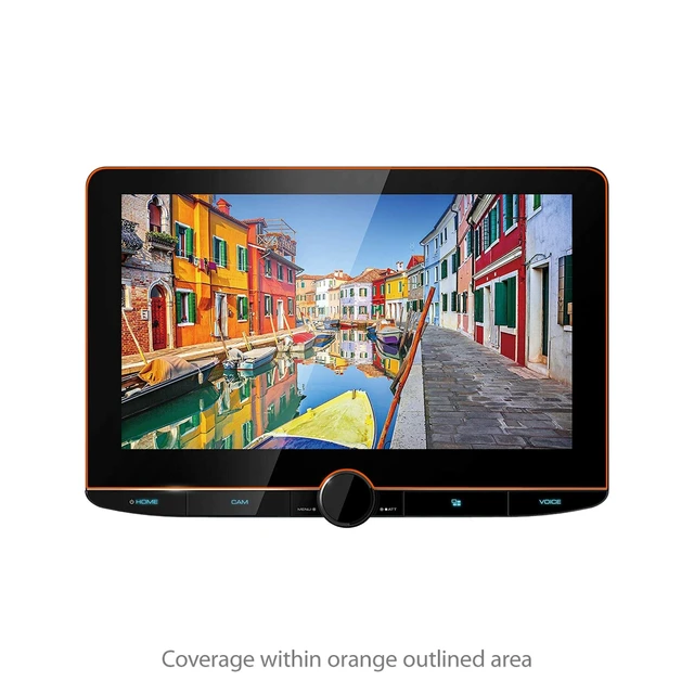 Alt view image 3 of 7 - Screen Protector Compatible with Kenwood DMX1057XR - ClearTouch Crystal (2-Pack), HD Film Skin - Shields from Scratches