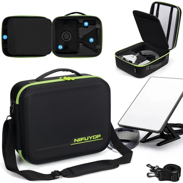 Main image of Case for Starlink Mini, Waterproof Travel case Fits Star Link Mini Dish Hard Case For Starlink Accessories, Dual Carry Shockproof Protection Storage Bag, Gift for Camping Trip and RV Adventures
