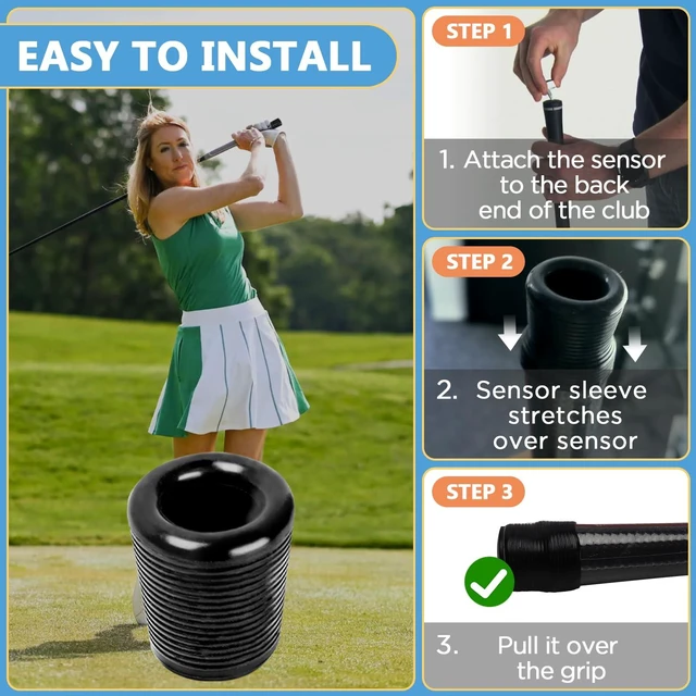 Alt view image 7 of 7 - 14PCS Sensor Covers for Arccos & Golf Pad Tags, Protective Cover for Club Sensors and Larger Grips, Compatible with Garmin CT10 & Approach R10