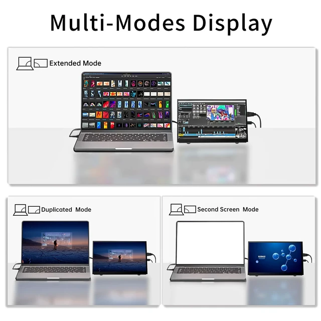 Alt view image 3 of 7 - 7Inch Raspberry Pi Screen HDMI Monitor 800x480 LCD Screen Display with Dual-Speaker for Raspberry Pi 4/3/2/Zero/B/B+ Win11/10/8/7 (Non-Touch)