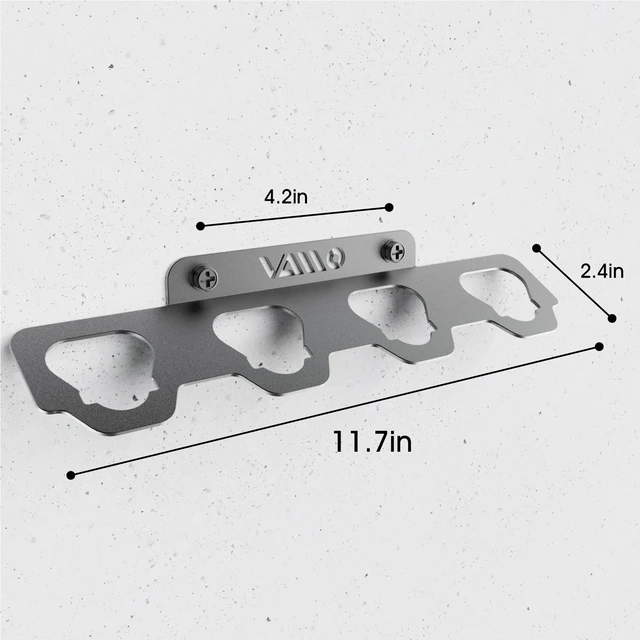 Alt view image 4 of 6 - Compatible Milwaukee M12 12V Battery Rack Holder Workshops,Shelves Wrought Iron Heavy Duty Thickened Batteries Slots, Stealth Battery Wall Mount Organizer Garage Storage,Case New Battery Dock