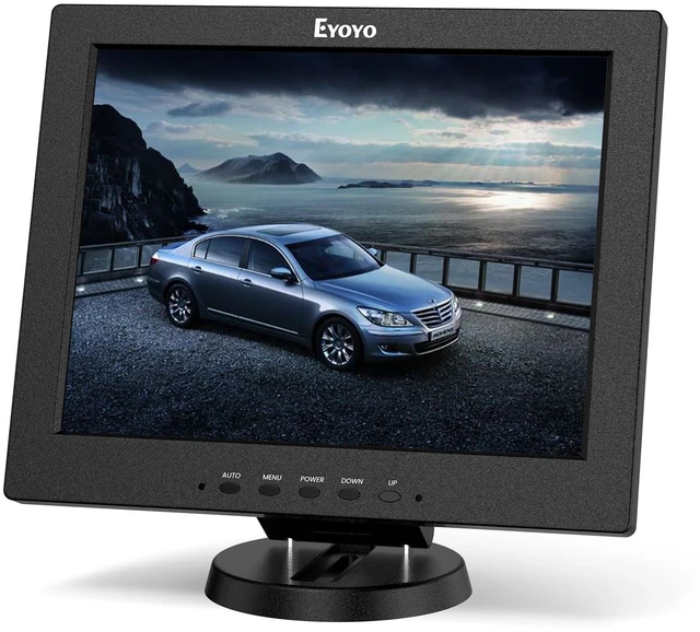 Main image of 12 Inch HDMI Monitor with BNC VGA AV HDMI Input 800x600 Portable 4:3 TFT LCD Mini HD Color Screen with Built-in Speaker, 75×75mm VESA Wall Mount