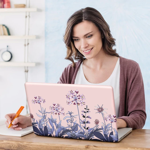 Alt view image 2 of 4 - 13 13.3 14 15.4 15.6 Inches Laptop Skin Sticker Decal Netbook Skin Sticker,15.6" Flora Universal Reusable Notebook Art Decal Protector Cover (Flowers Plants)