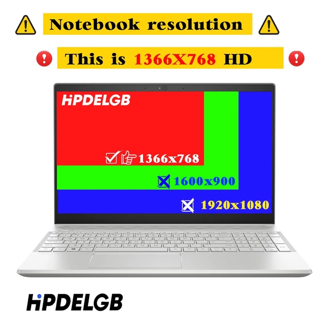 Alt view image 3 of 6 - Replacement for HP 15-DY2702DX 15-DY2703DX 15-DY1043DX 15-DY1044NR 15-DY1074NR 15-DY1085NR 192L0UA P/N 5D10T05360 LCD OnCell Touch Screen Display Digitizer 40pins HD 1366x768