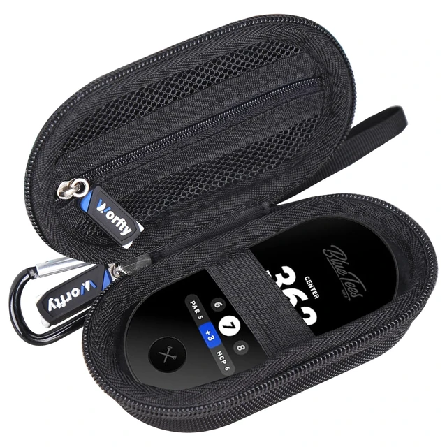 Alt view image 4 of 6 - Case for Blue Tees Golf Ringer - Hard Protective Travel Carrying Storage Bag (Black)