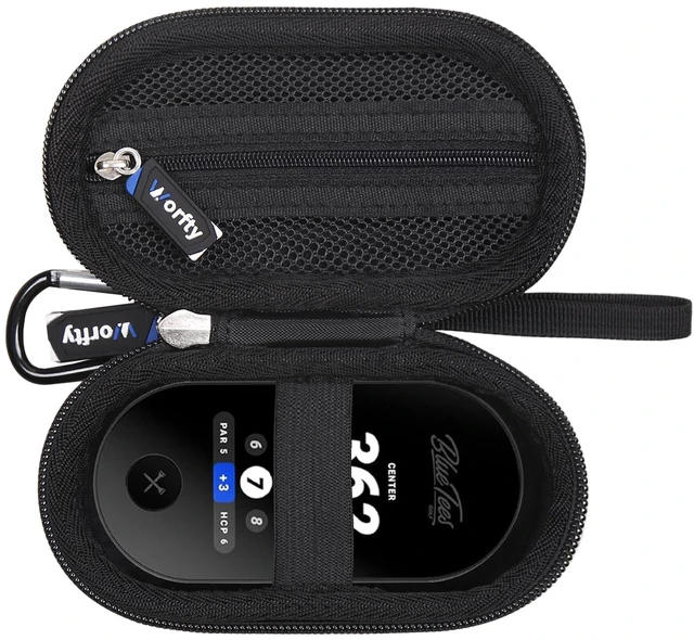 Main image of Case for Blue Tees Golf Ringer - Hard Protective Travel Carrying Storage Bag (Black)