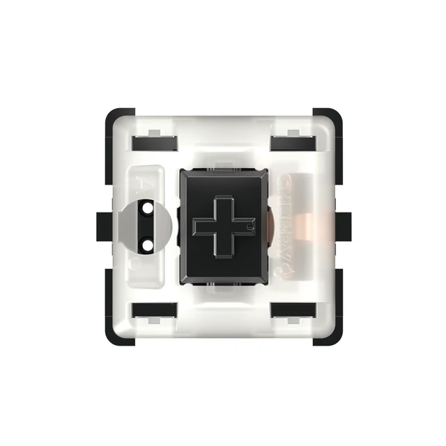 Alt view image 4 of 6 - MX Black Clear TOP Switch Kit, 23 Mechanical Keyboard Switches, for DIY, Hot Swap or Gaming Keyboard, Linear Switch with No Click, Powerful & Direct