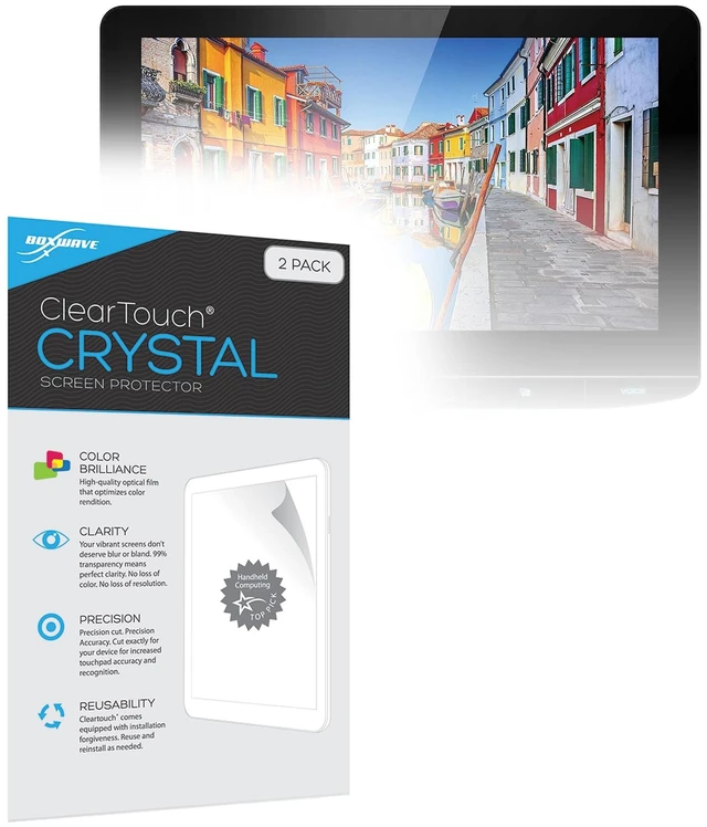 Main image of Screen Protector Compatible with Kenwood DMX1057XR - ClearTouch Crystal (2-Pack), HD Film Skin - Shields from Scratches