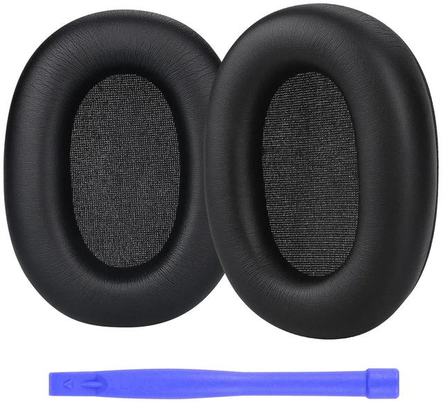 Main image of Ear Pads Replacement for Sony WH-1000XM6 Noise Cancelling Headphone by - Memory Foam and Protein PU Ear Pad Cushions - Noise Isolation Earpads Replacement Black