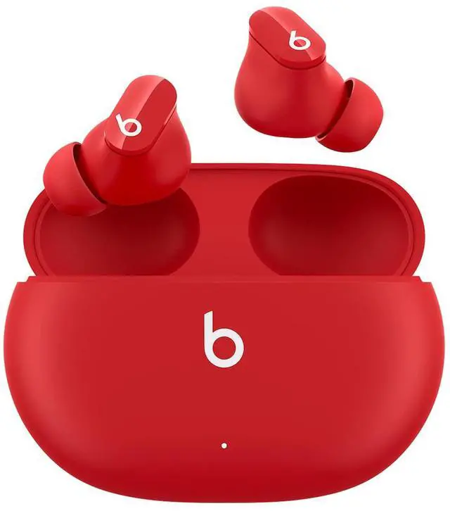 Main image of Studio Buds - True Wireless Noise Cancelling Earbuds - Compatible with Apple & Android, Built-in Microphone, IPX4 Rating, Sweat Resistant Earphones, Class 1 Bluetooth Headphones - Red
