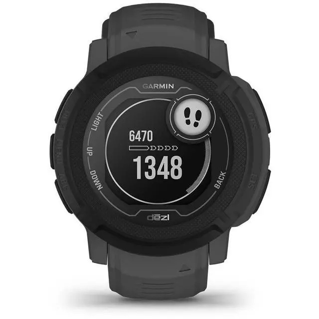 Alt view image 4 of 6 - Instinct 2, dezl Edition, Rugged Trucking smartwatch, Easy Break Planning, Compatible with The dezl OTR Navigator, Black