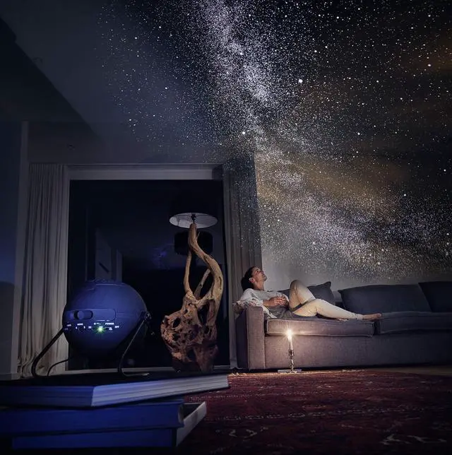 Alt view image 2 of 6 - Homestar Flux (Satin Black) Home Planetarium Star Projector