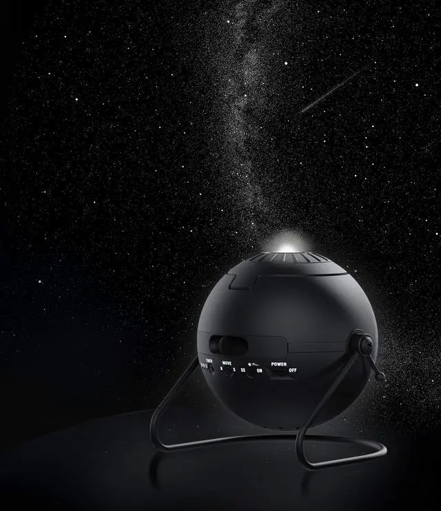 Alt view image 3 of 6 - Homestar Flux (Satin Black) Home Planetarium Star Projector