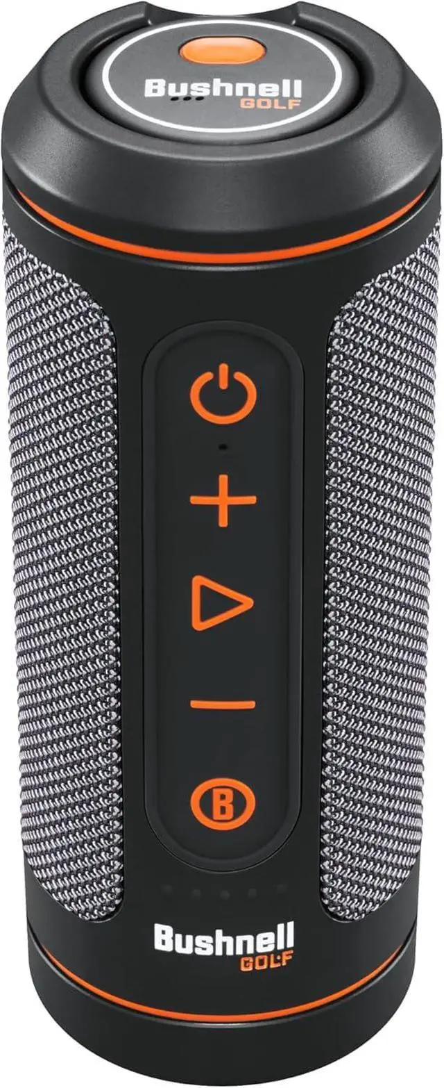 Alt view image 2 of 6 - Bushnell Wingman 2 Golf GPS Speaker Charger & Pouch Bundle | Audible GPS & Remote, Music, BITE Magnetic Cart Mount, 40,000+ Courses, 14+ Hours Battery & External Battery Indicator