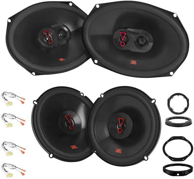 Main image of Stage3 9637F & 3627F Speaker Bundle - Premium Sound Quality, Plus One Woofers, Compatible with 2015-Up Ford F-150 - Complete Installation Kit