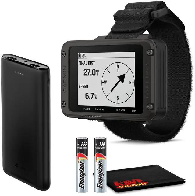 Main image of Foretrex 801 - Wrist-Mounted GPS Navigator Bundle | For Hiking, Hunting & Outdoor Navigation | Multi-Band GNSS | Longer Battery Life