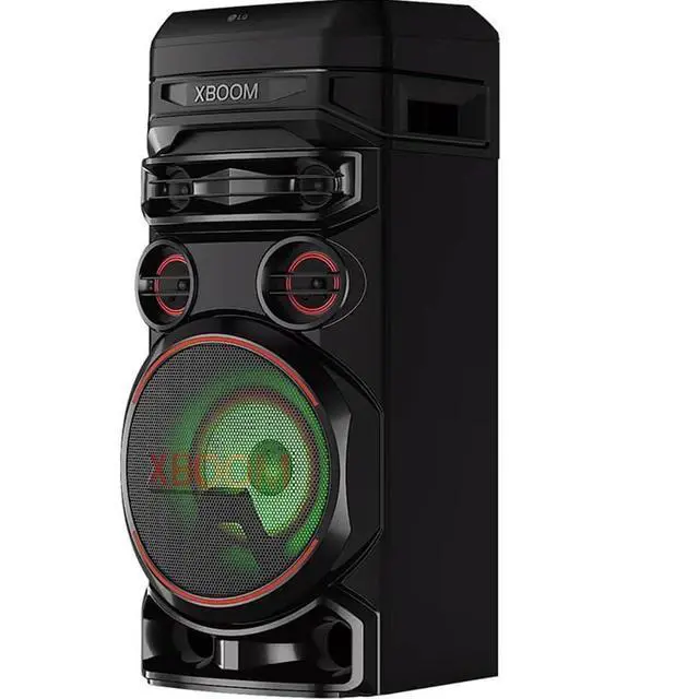 Alt view image 3 of 6 - RNC7 XBOOM 700W Wireless Party Speaker Powerful 8in Woofer, 3in Mids, 2in Tweeters Bluetooth, Dual Mic Ports, Karaoke, Dolby Audio, Super Bass Boost & More