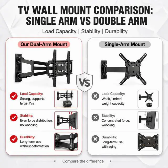 Alt view image 3 of 6 - 45-55 Inch Solid Wood Outdoor TV Enclosure, Double Doors, Lock, Black | Wall Mount Bracket,Weatherproof for outside,All-Year Entertainment Protection