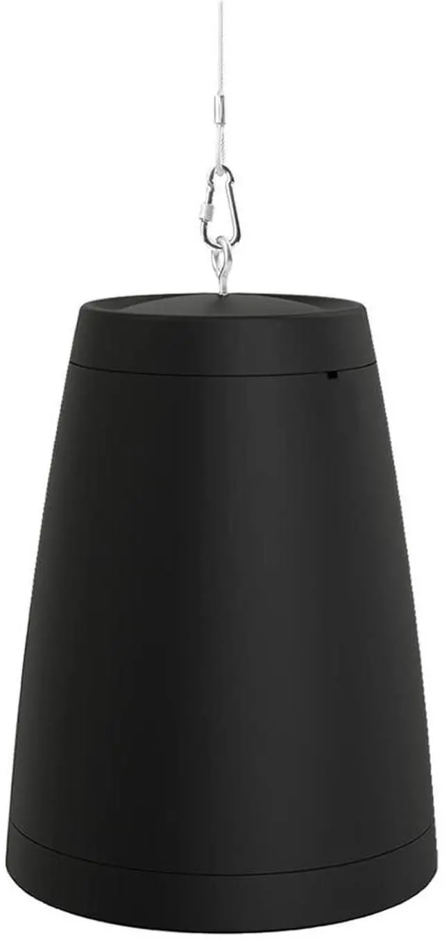 Main image of Nero ARC 6 Professional Hanging Pendant Speaker 150W, 6.5" Graphite Cone / 1 Silk Dome Tweeter, for Home or Commercial Applications, Safety Cable Suspension, Hardware Included (Black)