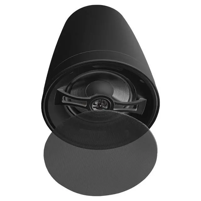 Alt view image 6 of 6 - Nero ARC 6 Professional Hanging Pendant Speaker 150W, 6.5" Graphite Cone / 1 Silk Dome Tweeter, for Home or Commercial Applications, Safety Cable Suspension, Hardware Included (Black)