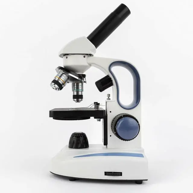 Alt view image 3 of 6 - M158C-2L-E2 Compound Monocular Microscope, WF10x and WF25x | 40X-1000X Magnification Range 2MP CMOS Sensor USB 2.0 Connectivity Compound Biological Microscope Built-In LED