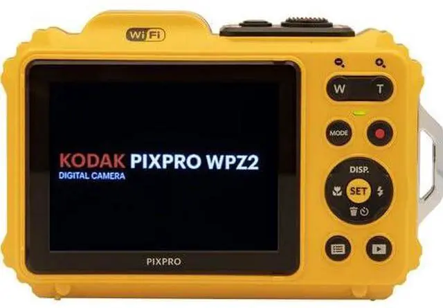 Alt view image 3 of 6 - PIXPRO WPZ2 Waterproof Digital Camera Bundle, Includes: SanDisk 32GB MicroSD Memory Card, Spare Battery and More (5 Items) (Yellow)