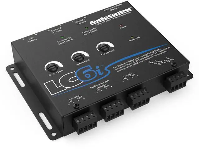 Main image of LC6i Black 6 Channel Line Out Converter with Internal Summing