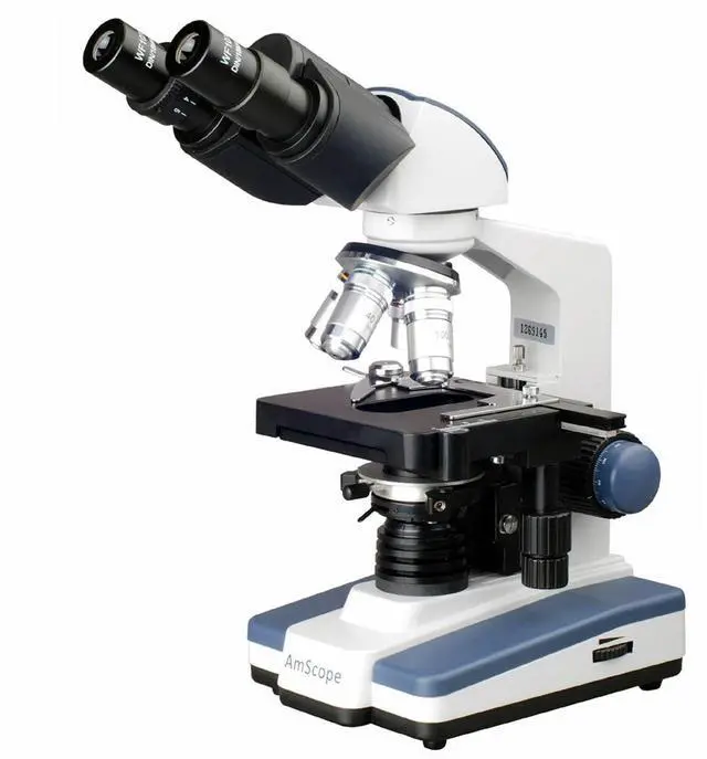 Main image of B120 Siedentopf Binocular Compound Microscope, 1000X | 40X-1000X Magnification Range Compound Biological Microscope Mechanical Stage Built-In LED Illumination Siedentopf