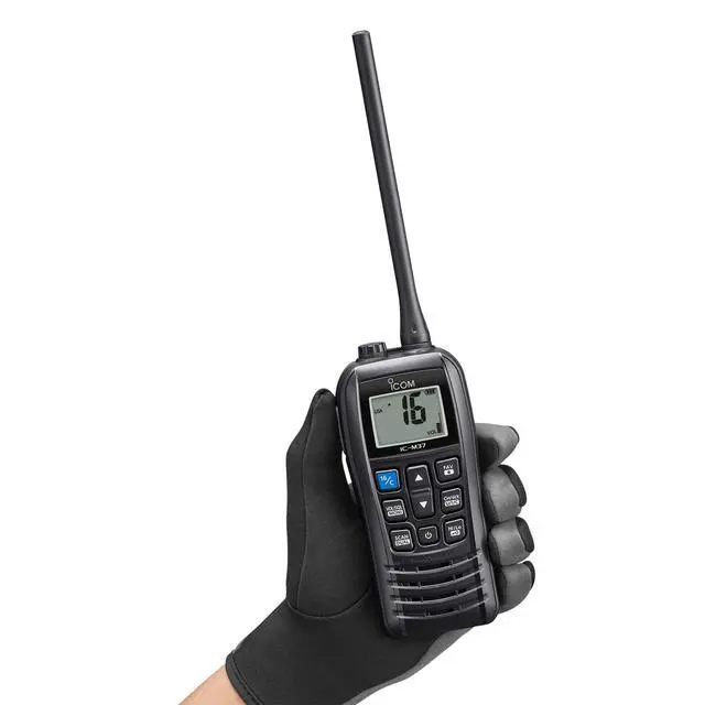 Alt view image 2 of 4 - IC-M37 31 USA VHF Marine Transceiver Radio with Float'n Flash, 6-Watt