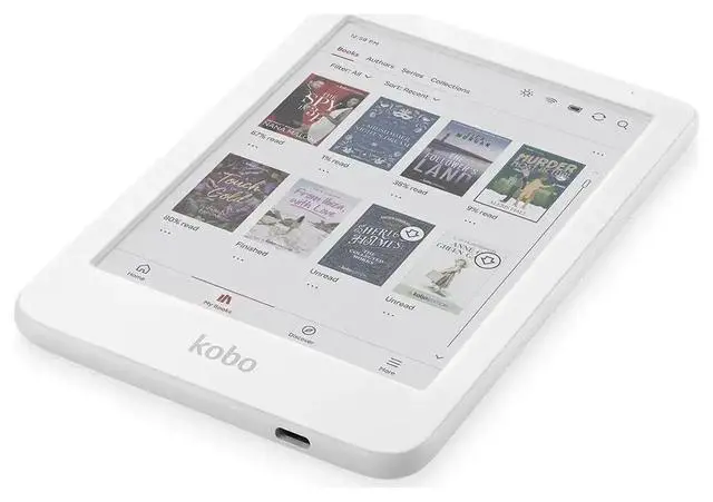 Alt view image 2 of 4 - Clara Colour | Colour eReader | 6" Glare-Free Colour and Ink Kaleido 3 Display | Dark Mode Option | Waterproof | Audiobooks | 16GB of Storage | White
