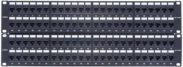 Main image of 96 Port CAT 6 Patch Panel