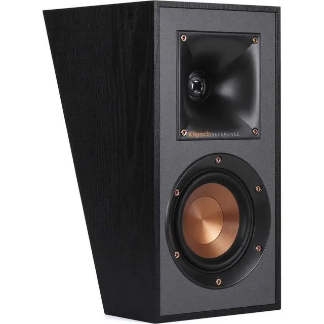 Alt view image 3 of 6 - Reference R-41SA Dolby Atmos High-Performance, Horn-Loaded Elevation Surround Speaker Pair with 5 Pair Banana Plugs and 50 Foot 18 AWG Gauge Heavy Duty Speaker Wire Cable