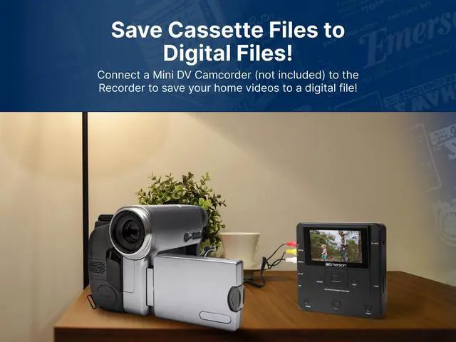 Alt view image 5 of 6 - EMT-1200 Multimedia Recorder with 4.3-Inch LCD Screen: Record Videos, Music, and Photos from Phone to DVD, USB, or Memory Card - HD Media Output, App Integration, and Accessories Included