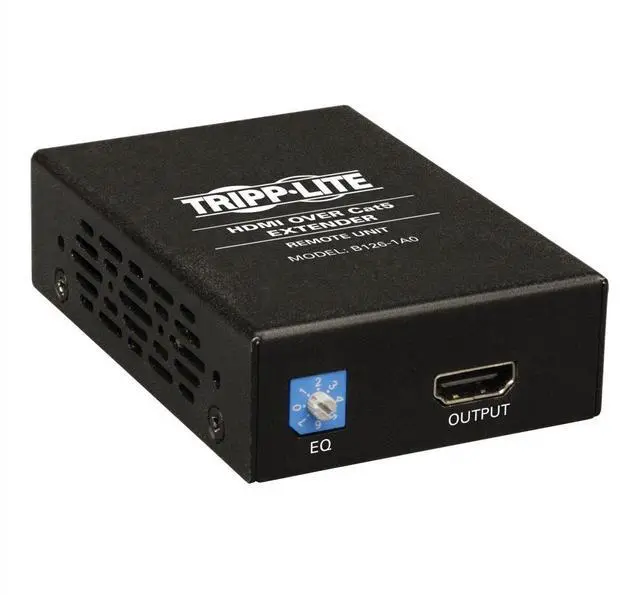 Main image of HDMI Over Cat5 / Cat6 Ethernet Cable Extender, Up to 150 Ft / 45M, Receiver for Video and Audio, 1080p @ 60Hz, Compatible with B126-002 or B126-004 Transmitters, (B126-1A0)