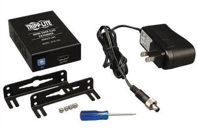 Alt view image 3 of 4 - HDMI Over Cat5 / Cat6 Ethernet Cable Extender, Up to 150 Ft / 45M, Receiver for Video and Audio, 1080p @ 60Hz, Compatible with B126-002 or B126-004 Transmitters, (B126-1A0)