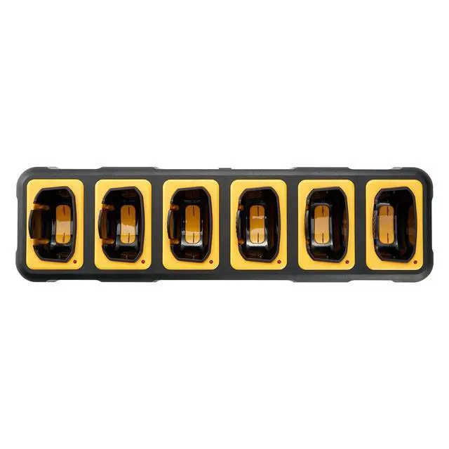Alt view image 4 of 6 - DXFRSCH6-800B Gang Charger, 6-Port for DXFRS800 FRS Two-Way Radios, Simultaneous Charge, 2 Watt, DXFRSCH6-800