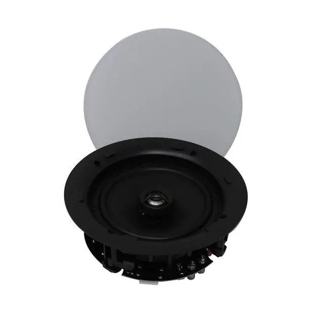 Alt view image 2 of 6 - MC8O26 6 inch 8 / Set of 4 Magne Grill Ceiling Speaker in Wall 8 ohm Water-Resistant Speakers Perfect for Damp and Humid Indoor/Outdoor Placement - Bath Kitchen Covered Porches