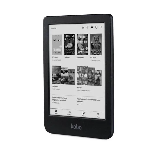 Alt view image 5 of 5 - Clara BW eReader with Case Bundle