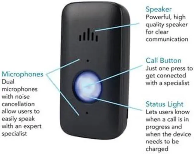 Alt view image 3 of 5 - Safety+ Ultra StackCare Combo 4G Medical Alert System, Fall Detection, GPS Location, 24/7 Monitoring, Lightweight-Call to Activate Wireless Call Button, Personal Safety, Wearable Panic Button