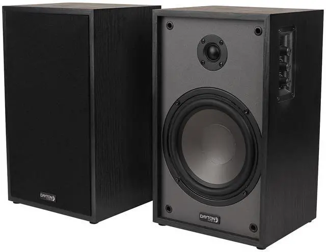 Main image of Classic B65A Powered Bluetooth Bookshelf Speaker Pair (Black, 6.5")
