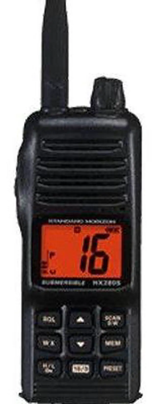 Alt view image 4 of 6 - HX380 1.5" Standard Handheld VHF